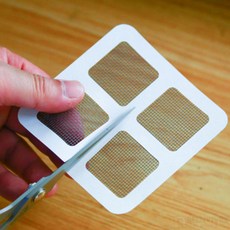 정사각 방충망 스티커 구멍 보수 테이프 모기장 수선