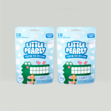 리틀펄리 유아 어린이 자일리톨 장유산균 무설탕 캔디 라이트 요구르트맛, 2개, 35g