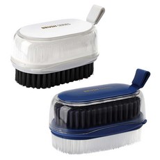 Realand 단단하고 부드러운 빗살이 있는 야채 브러시 2개 감자 스크러버 워시 브러시 편안한 그립 버섯 당근 과일 농산물 식품 스크럽 브러시용 249397, Realand 단단하고 부드러운 빗살이 있는 야채 브러