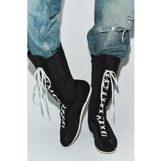 ZARA 패브릭 스포티 부츠 - 블랙 5600/710/800 660088
