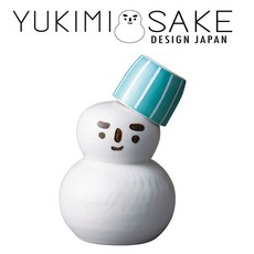 日本製 雪人 清酒杯組 酒壼 酒杯 磁器 on210, 1個