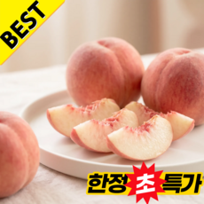 [당도보장1위]실패없는 경북 딱딱이 복숭아 백도, 1박스, 1kg