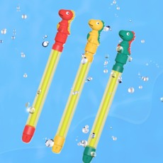 히트박스 kc인증 어린이 물총 2p, 2개, 공룡(색상랜덤)
