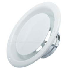 원형 디퓨저 천장용 시스템 환풍기 팬 디퓨저 환기구 냉난방 건축용 환기용 급기 스틸 에어, 피스형, 100파이