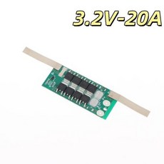1S 3.2V 3.7V 리튬 배터리 보호 보드 고전류 5A 10A 15A 20A 25A 전자 자전거 스쿠터용 내구성, 3)A 20A