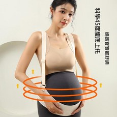 孕婦透氣護腰託腹帶 科學45度腹底上托