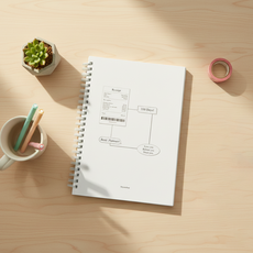 하얀샵 스터디플래너 베이직 100DAYS, 단품