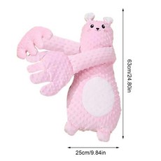 수면용 패터 깜짝 방지 수면 보조 동반자 자동 손바닥 두드리는 베개, 4. Pink