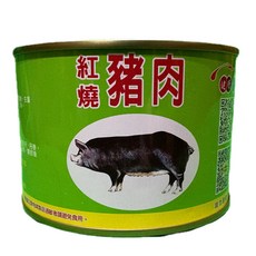 欣欣紅燒豬肉罐頭，嚴選豬肉，紅燒入味，方便攜帶，加熱即食, 1個