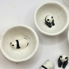 팬더 술잔 도자기 집들이 선물 찻잔, 팬더 술잔 1p ( 누운팬더 ), 1개