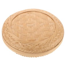 BESTOYARD 대나무 티 케이크 상자 21.5x21.5x5.5cm(8.5x8.4x2.1인치) 푸에르 차용 우븐 보관 정리함 가정 및 주방용 전통적인 상자, BESTOYARD 대나무 티 케이크 상자, 21.5x2