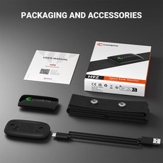 쿠스포 H9z 스트랩 심박수 모니터 스포츠 피트니스 심박수 센서 가민 와후 즈위프트용 충전식, 1개