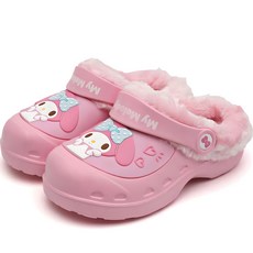 Sanrio 三麗鷗 兒童美樂蒂蘿拉防寒涼鞋