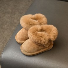 아기어그 유아어그부츠 겨울 방한 밍크 털 베라퍼 토리털 여아 남아