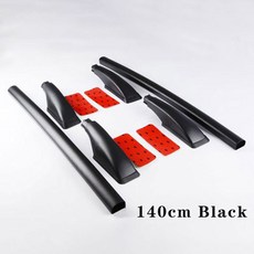 자동차 수하물 선반 천공 수정 전용 CARDECORATION 지붕 알루미늄 합금 양쪽에 랙의 장식, C, 1개