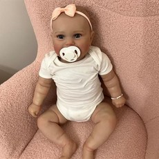 신생아 인형 실물 8종 장난감 동생 연습 준비물 남아 여아, C인형, 1개