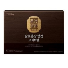 진스샵 한국야쿠르트 6년근 발효 홍삼 농축액 엑기스 양갱 부모님 영양 간식 거리 15개