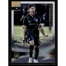 2021 탑스 크롬 MLS 147 브라이언 로드리게스 LAFC 축구 기본 트레이딩 카드