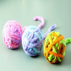 에이븐티스 고양이 털실공 장난감 고양이털실공장난감