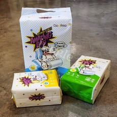 두렙 어메이징 크레스티드게코 바닥재 패드, 1개, 소 스타터팩 50매