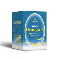 守衛者 挪威高濃度魚油 90% Omega-3 rTG型 60顆, 1個, 90% Omega-3 挪威高濃度魚油