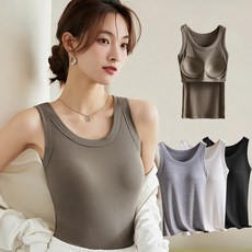 제이투 1+1 여성 런닝 나시 데일리 브라캡 4칼라 NY112