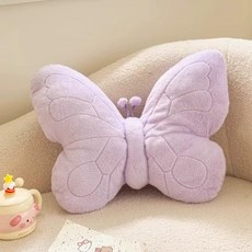 나비인형 나비쿠션 소파인형 소파쿠션 애착나비인형, 퍼플