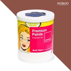 노루페인트 팬톤페인트 다용도용 멀티, 무광 19-1245 ArabianSpice, 1L, 1개