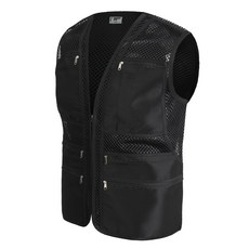 남성용 아웃도어 망사 조끼 SM10