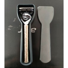 면도기 수제 황동 슬라이서 고탄소, E타입 황동면도기+그레이박스, 1개, 1L