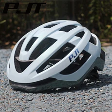 PJT 자전거 헬멧 3D 강화 로드 레이싱 스포츠 남녀 산악 Capacete Ciclismo Mtb 안전모, 01 L(57-61CM), 08 02-Grey