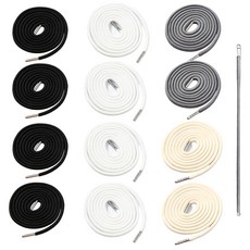 후드티 옷 끈 후드 스트링 철팁 바지끈 + 줄 꿰는 기계, 1개, 멜란지컬러