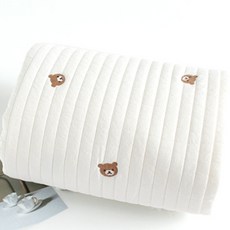 Baird Dream 直線絎縫寬幅80支高密度刺繡雙面, 白象牙色, 1個