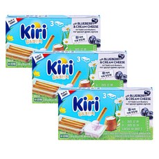 끼리 크림치즈 딥앤크런치 블루베리(3입) 3개, 105g