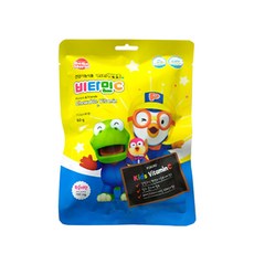 베베모린 뽀롱뽀롱 뽀로로 복숭아맛 비타민C, 50정, 1개