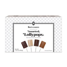 씨즈캔디 롤리팝 세트 초콜렛 see's candy 초콜렛, 595g, 1개