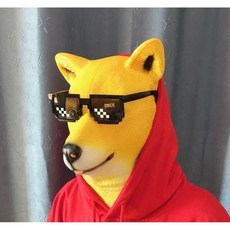 大猩猩頭套 猴子面具 萬聖節面具 Cosplay道具, 1個, 神煩狗