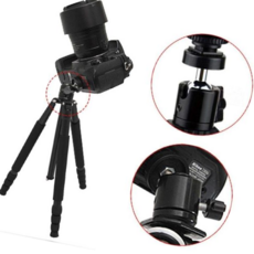 DSLR 카메라 볼헤드 조인트 볼마운트 조명 삼각대 셀카봉, 본상품
