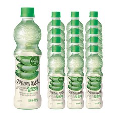 자연은 알로에 주스, 500ml, 16개