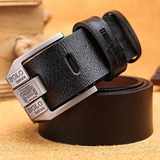 無品牌真皮皮帶 皮帶男 二層牛皮 針扣皮帶