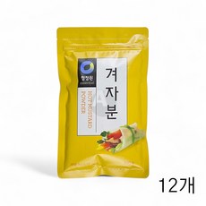 해파리냉채소스 청정원 대상 무쌈말이 겨자가루 X 겨자소스 냉채소스 200g 12개 겨자분