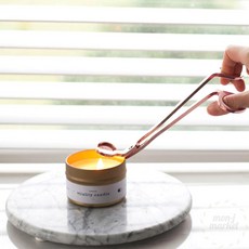 커팅가위 캔들 심지 정리 가위 실버