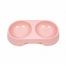 2구 애완용 식기 1p 핑크, 1개, 단일상품1