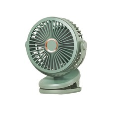 【Jopet】*台灣現貨* 風扇 夾扇 推車風扇 隨身風扇 USB充電式 電池10000mAh 大容量, 橄欖綠, 1個