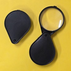 접이식 확대경 돋보기 노인용 휴대용 독서 확대기, 1개, 1개