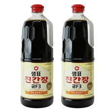 샘표 진간장 금F3 1.7L x 2개 조림 볶음