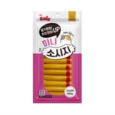 더캣츠 미니소시지 10P 고양이간식, 1개, 90g, 가쓰오