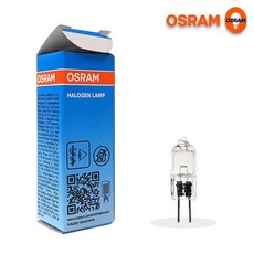 오스람 64250 HLX 20W 6V G4 핀할로겐램프, 1개