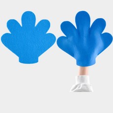 대형 컬러 부직포 응원 장갑 30cm 체육대회 응원용품 어린이응원도구 응원도구 운동회, 옐로우