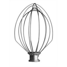 KitchenAid 5Qt 升降式攪拌機專用配件：球形打蛋器, 1個, 銀色